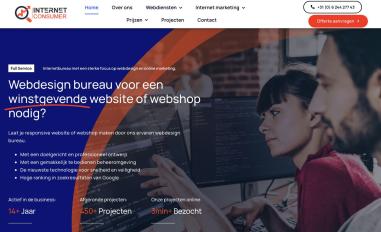Schermafbeelding van internetconsumer.nl