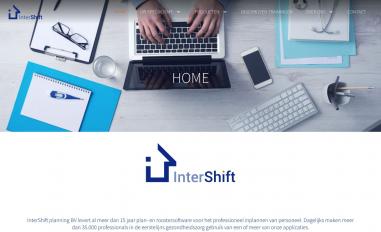 Schermafbeelding van intershift.nl