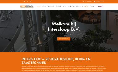 Schermafbeelding van intersloop.nl