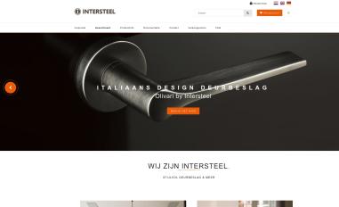 Schermafbeelding van intersteel.nl