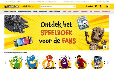 Schermafbeelding van intertoys.nl