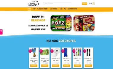 Schermafbeelding van inthecloudz.eu