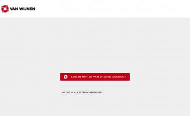 Schermafbeelding van intranet.vanwijnen.nl