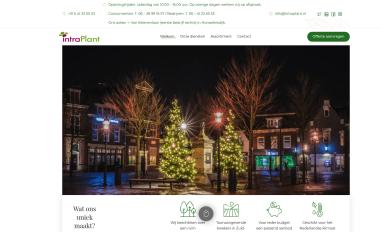 Schermafbeelding van intraplant.nl