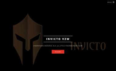 Schermafbeelding van invictokeerbergen.be