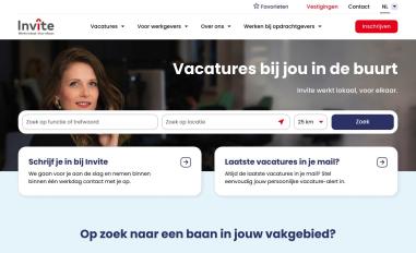 Schermafbeelding van invitejobs.nl