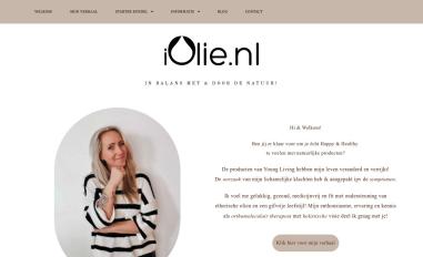 Schermafbeelding van iolie.nl