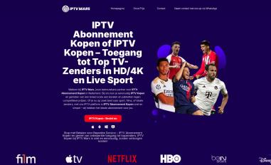 Schermafbeelding van iptvmars.nl