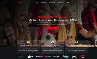 Schermafbeelding van iptvquebec.cc