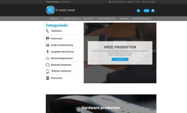 Schermafbeelding van ipvoiceshop.nl