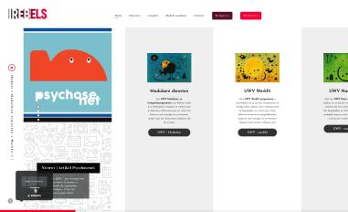 Schermafbeelding van irebels.nl