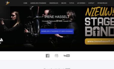 Schermafbeelding van irenehasselt.nl