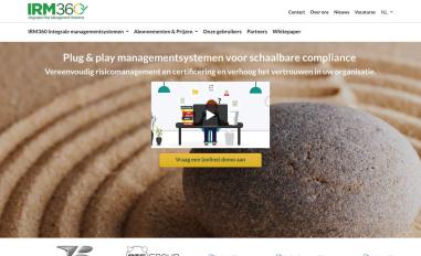 Schermafbeelding van irm360.nl