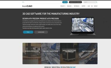 Schermafbeelding van ironcad.eu