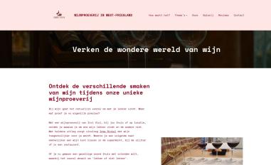 Schermafbeelding van irri-vini.nl