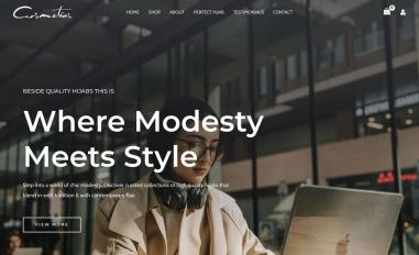 Schermafbeelding van islamicwear.nl