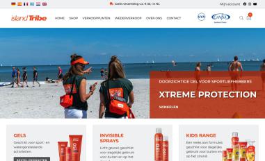 Schermafbeelding van islandtribe.nl