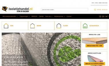 Schermafbeelding van isolatiehandel.nl