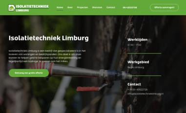 Schermafbeelding van isolatietechnieklimburg.nl