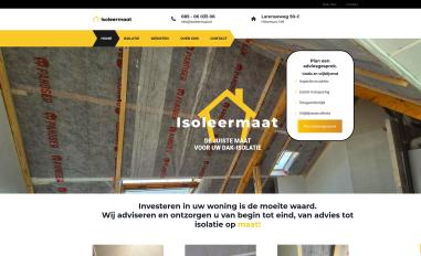 Schermafbeelding van isoleermaat.nl