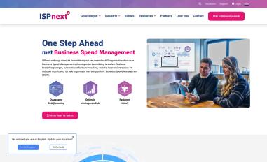 Schermafbeelding van ispnext.com