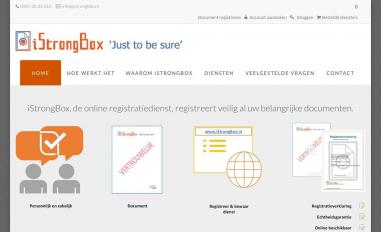 Schermafbeelding van istrongbox.nl