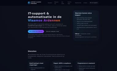 Schermafbeelding van isva.be