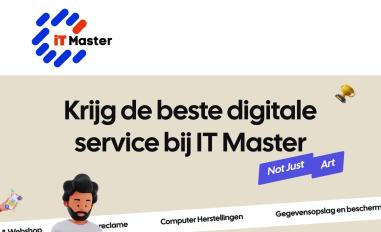 Schermafbeelding van it-master.be