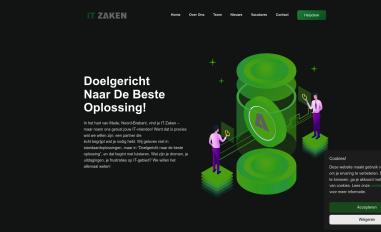 Schermafbeelding van it-zaken.com