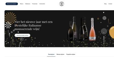 Schermafbeelding van italiaansewijnshop.nl
