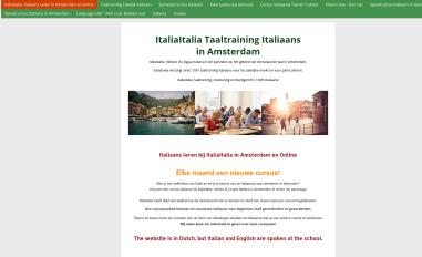 Schermafbeelding van italiaitalia.nl