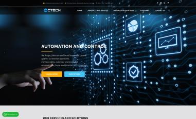 Schermafbeelding van itechassociates.co.ke