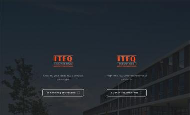 Schermafbeelding van iteq.nl.