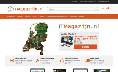 Schermafbeelding van itmagazijn.nl