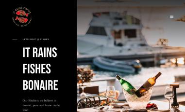 Schermafbeelding van itrainsfishesbonaire.com