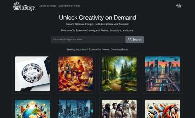 Schermafbeelding van ixforge.com