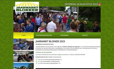 Schermafbeelding van jaarmarktblokker.nl