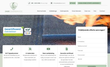 Schermafbeelding van jabedakservice.nl