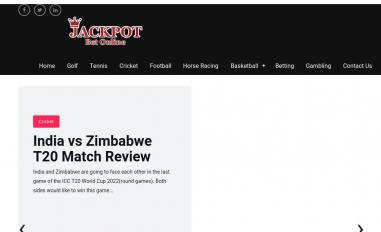Schermafbeelding van jackpotbetonline.com
