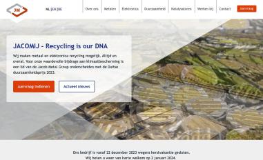 Schermafbeelding van jacomij.com
