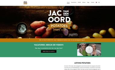 Schermafbeelding van jacvandenoord.nl
