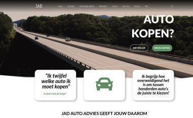 Schermafbeelding van jadautoadvies.nl