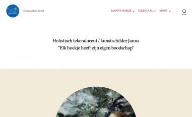Schermafbeelding van jannashoekje.com