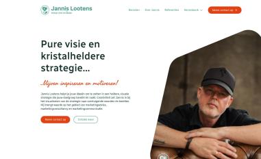 Schermafbeelding van jannislootens.nl