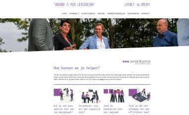 Schermafbeelding van janse-janse.nl