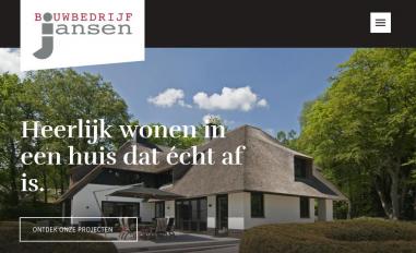 Schermafbeelding van jansenbouw.nl