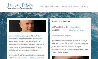 Schermafbeelding van janvandelden.org