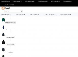 Schermafbeelding van jas.nl