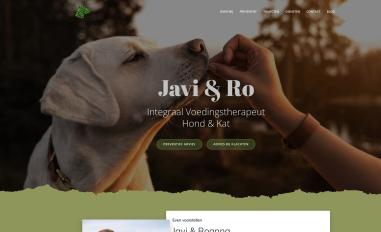 Schermafbeelding van javi-ro.nl