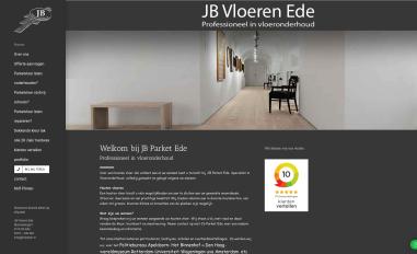 Schermafbeelding van jbparket.nl